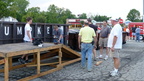5 Setting up the Ramp for Popcorn Festival Community Service Project Trash Collection 2012